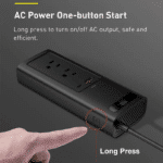 Baseus 150W Car Inverter DC 12V to AC 110V Auto Power Invertor AC Dual Port Car Power Station - Image 2