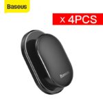 BASEUS Small Shell Vehicle Hook Car Mount Holder Self Adhesive Wall Hooks Home Storage Organizer 4Pcs Set - Image 3