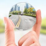 Baseus 2Pcs Car Blind Spot Mirror Auto Wide Angle Side Mirror Rear View Parking Convex Mirror - Image 2