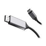 Wiwu X9 Type-C To Hdmi Male Coaxial Cable Nylon Aluminum Type-C to HDMI Audio Cable Adapter