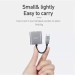 Mcdodo Ca-7550 Adapter Converter Audio Type C To Dual Type C Pd Charging + Call - Image 5