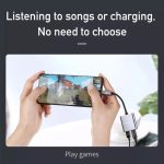 Mcdodo Ca-7550 Adapter Converter Audio Type C To Dual Type C Pd Charging + Call - Image 6