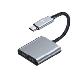 Mcdodo Ca-7550 Adapter Converter Audio Type C To Dual Type C Pd Charging + Call