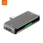 McDodo Black Currant Serie Ca-7660 Splitter Type C To  Type-C+3.5mm Pd 60w Dac Fast Charging Adapter with DAC Hi-Res Audio