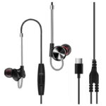 QKZ DM10 Type C Zinc Alloy Metal In Ear Earphones