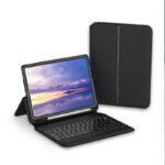 Wiwu Smart Keyboard Folio Bluetooth Keyboard Folio Soft Touching Leather Case with Pen Holder For iPad - Image 2