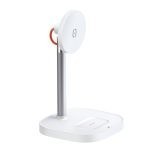 Mcdodo 2 In 1 Desktop Wireless Charger Stand For iPhone Airpods (CH-7340)
