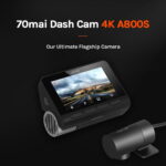 70mai A800S New 4K Dash Camera Ultra HD UHD + 70mai Rear Camera RC06 - Image 2
