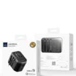 Wiwu UA302 18W Universal Travel Adapter Quick Charging Power Adapter - Image 2
