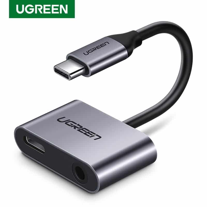 609E8Aeb0113B9Ec8F8Ec43A12116F6C Ugreen Cm231 (60164) 2-In-1 Usb C To 3.5Mm Adapter - Image 1