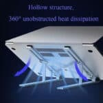 WIWU S400A Laptop Stand Lightweight Aluminum Alloy