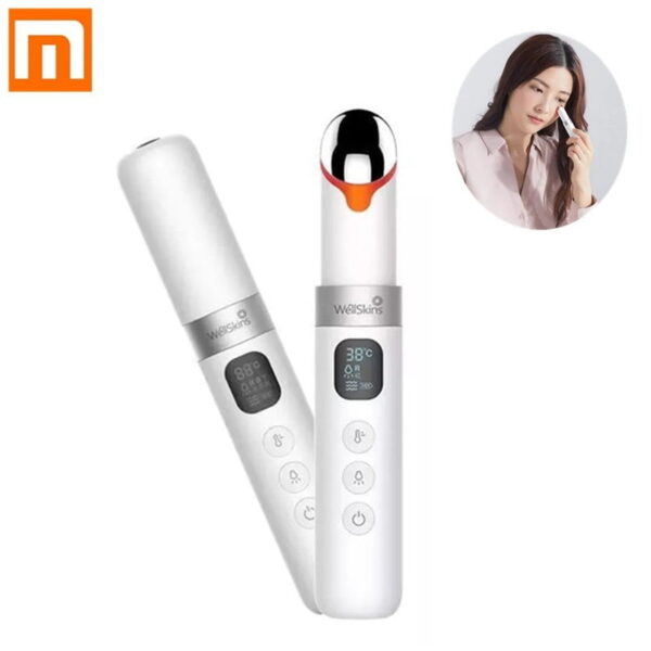 Xiaomi WellSkins Warm Colored Light Massage Beautiful Eye Instrument Heated Eye Care 3 Gears Vibration Massage