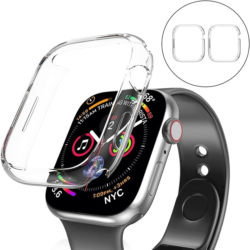 COTEetCI Screen Protector Bumper Protective Case For Apple Watch Series 7 (41mm/45mm)