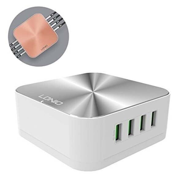 LDNIO 8 USB Port Desktop Charger Qualcomm Fast Charge 3.0
