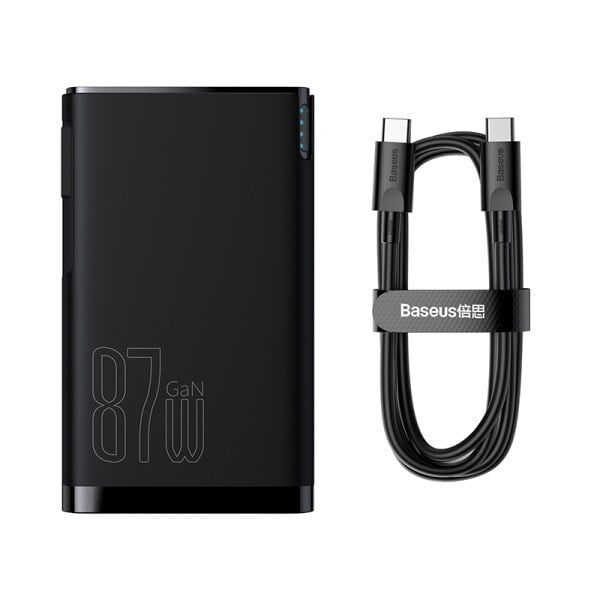 Baseus Power Station 4 Hybrid GaN Power Bank Adaptor 10000mAh 87W
