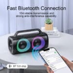 JOYROOM JR-MW02 40W Wireless Bluetooth Speaker with RGB Lights - Image 2