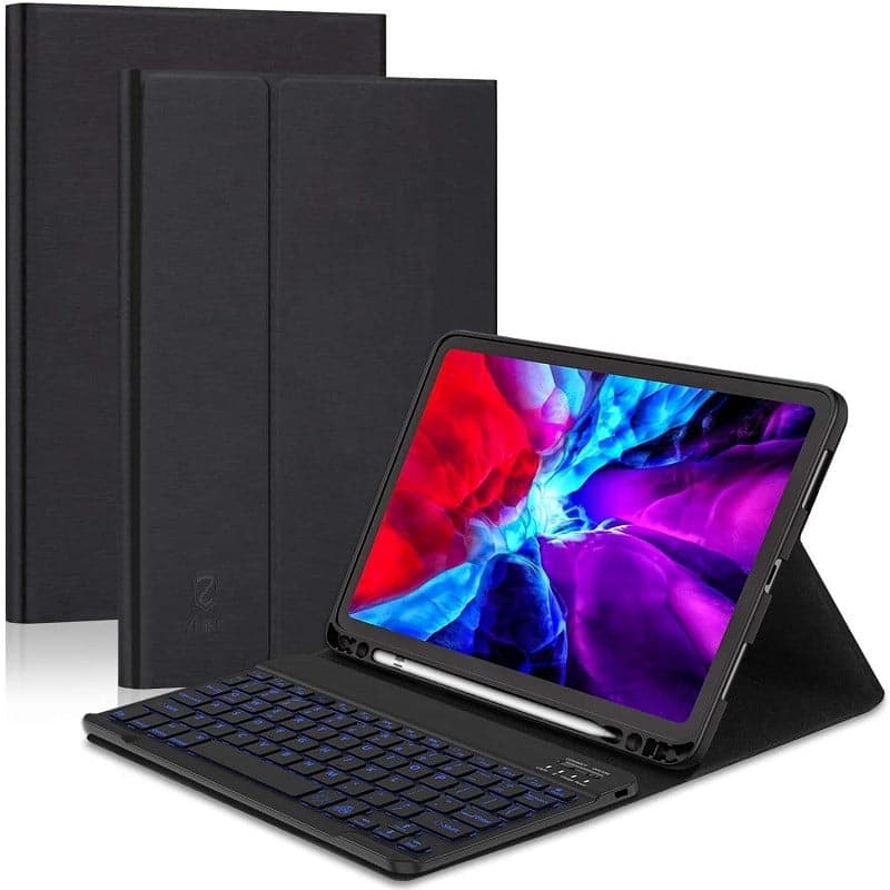 71Vdedribjl._Ac_Sl1500_ Coteetci Magnetic Bluetooth Touchpad Keyboard Case For Ipad - Image 1