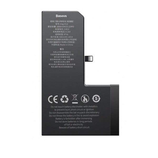 Baseus Original Phone Battery 2658mAh for iPhone Xs