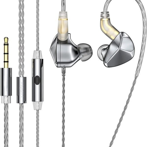 BLON BL07 10mm Fiber Diaphragm 1DD HiFi In-Ear Earphones