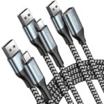 JOYROOM N10 3pcs Type-C 3A Fast Charging Cable - Image 2
