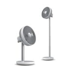 JISULIFE FA13P Oscillating Extendable Desk Fan 8000mAh