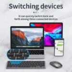 COTEetCI Wireless Mouse And Keyboard Set 2.4G Dual Mode for iOS Windows Android - Image 4