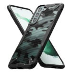 Ringke Fusion X Camouflage Military Grade Bumper Protective Case for Galaxy S22 /S22 Plus
