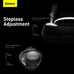 Gadgetoo Baseus Wisdom Car Smart Dual-Port Atomized Air Freshener