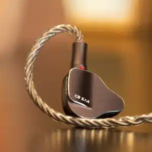 Gadgetoo Kbear Aurora Single Dynamic Nano Titanium Diaphragm Earphone