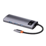 Baseus Metal Gleam Series 5-in-1 Multifunctional Type-C HUB Docking Station - Image 2