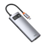 Baseus Metal Gleam Series 6-in-1 Multifunctional Type-C HUB Docking Station