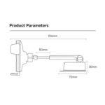 BASEUS Wisdom QI 15W Auto Alignment Car Mount Wireless Charger with Suction Cup - Image 10