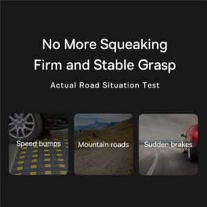Gadgetoo Baseus Wisdom Qi 15W Auto Alignment Car Mount Wireless Charger With Suction Cup