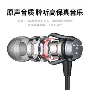Gadgetoo Blon Fat Girl 10Mm Composite Diaphragm Driver Hifi Earphones