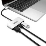 WiWU Alpha C2H 3 in 1 USB C to HDMI USB Hub Adapter