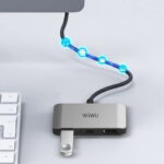 WiWU Alpha C2H 3 in 1 USB C to HDMI USB Hub Adapter - Image 2