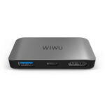 WiWU Alpha C2H 3 in 1 USB C to HDMI USB Hub Adapter - Image 3