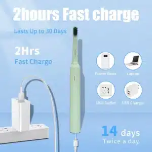 Gadgetoo Xiaomi Enchen Mint Green Electric Toothbrush