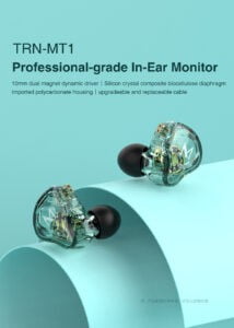 Gadgetoo Trn Mt1 Pro Professional Hi-Fi Dynamic Earphones