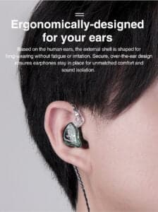 Gadgetoo Trn Mt1 Pro Professional Hi-Fi Dynamic Earphones