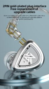 Gadgetoo Kz Eda Balanced In Ear Earphones