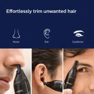 Gadgetoo Philips Nt3650/16 Nose Ear &Amp; Eyebrow Trimmer