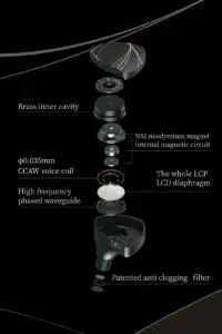 Gadgetoo Moondrop Aria High Performance Lcp Diaphragm Dynamic Driver Earphone