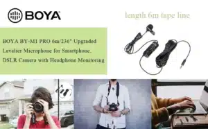 Gadgetoo Boya By-M1 Pro Omnidirectional Lavalier Microphone