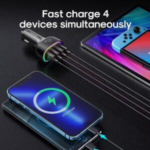 Gadgetoo Joyroom Jr-Cl09 45W 4-Port Car Charger