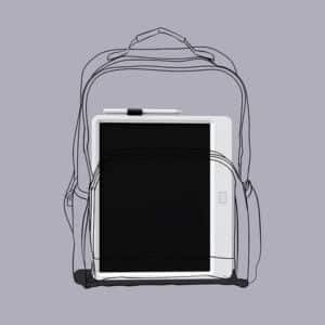 Gadgetoo Wiwu Lcd Drawing Board Kids Writing Tablet