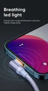 Gadgetoo Mcdodo Ca-1262 Auto Disconnect Usb Type C To Lightning 36W L Type 90 Degree Data Cable 2M