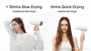 Gadgetoo Realme Hair Dryer 1400W