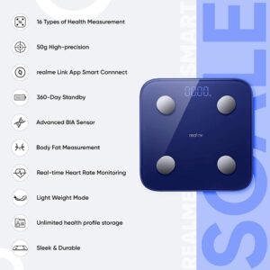 Gadgetoo Realme Smart Weight Scale With Link App Connect
