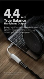 Gadgetoo Moondrop Dawn 4.4Mm Dual Cs43131 Full Balanced High-Performance Mini Usb Dac / Amp